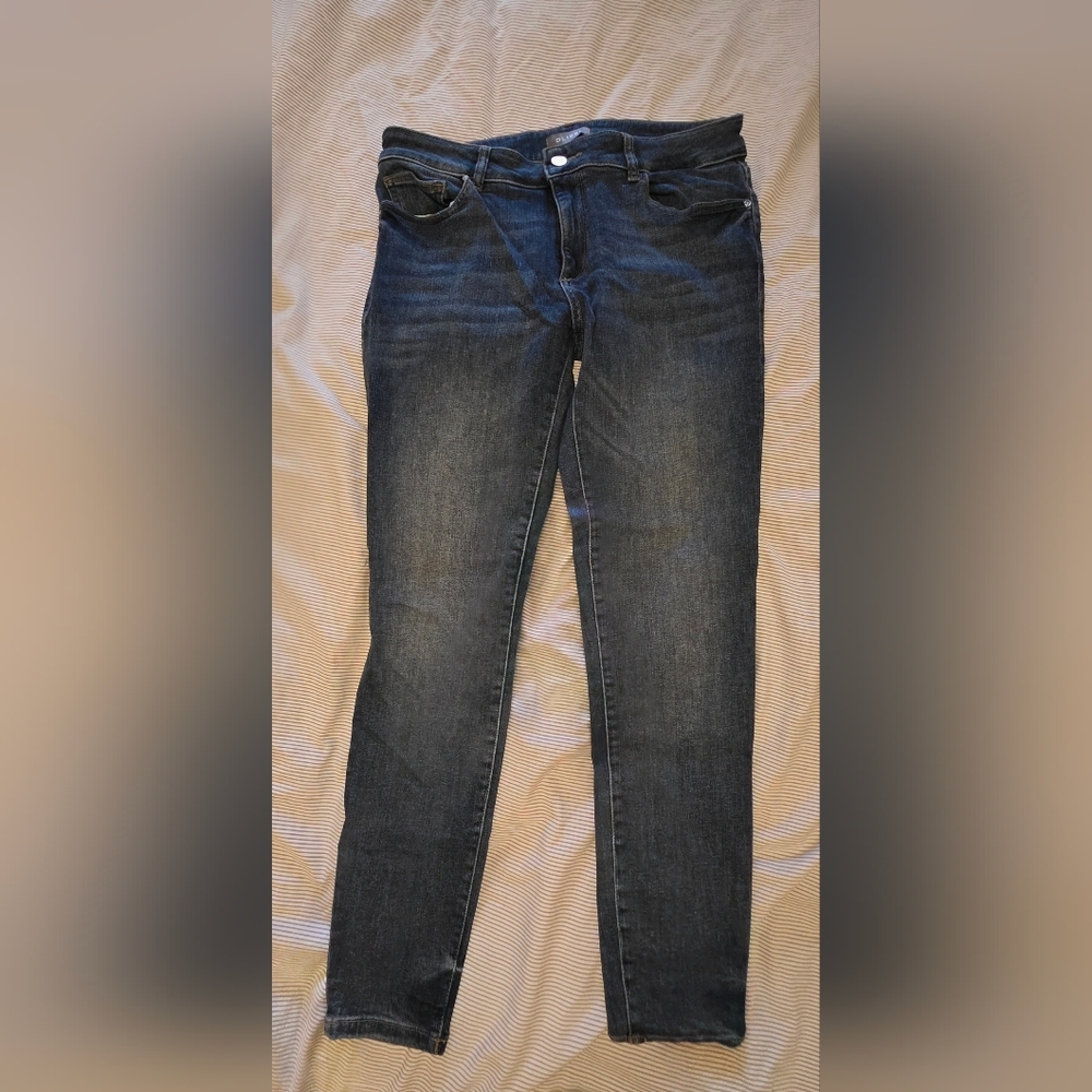DL1961 Dark Indigo Ankle Length Skinny Jeans